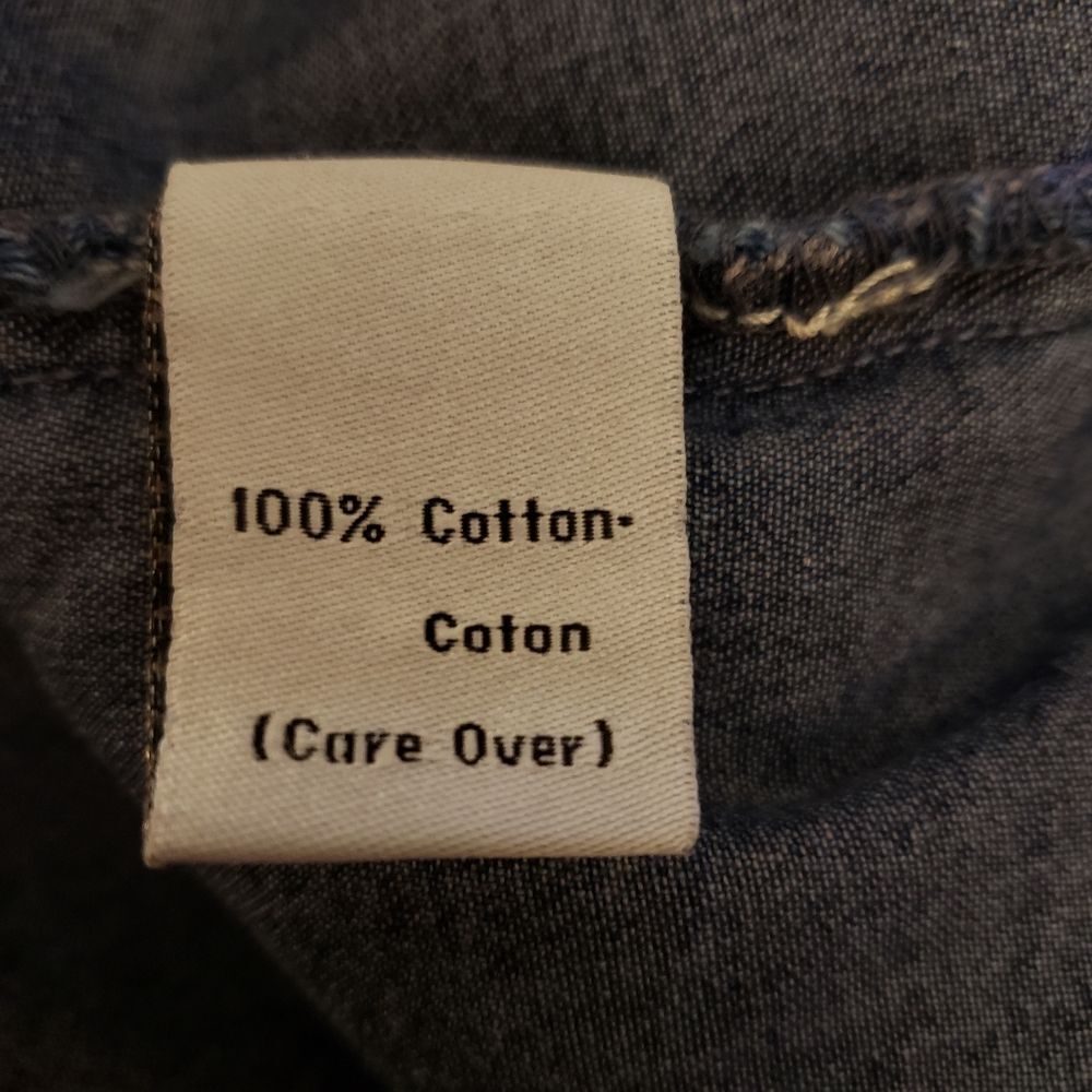Calvin Klein Jeans Blue Denim Midi Dress - Picture 8 of 10